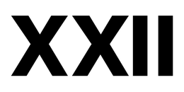 XXII